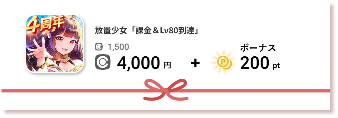 放置少女「課金&Lv80到達」