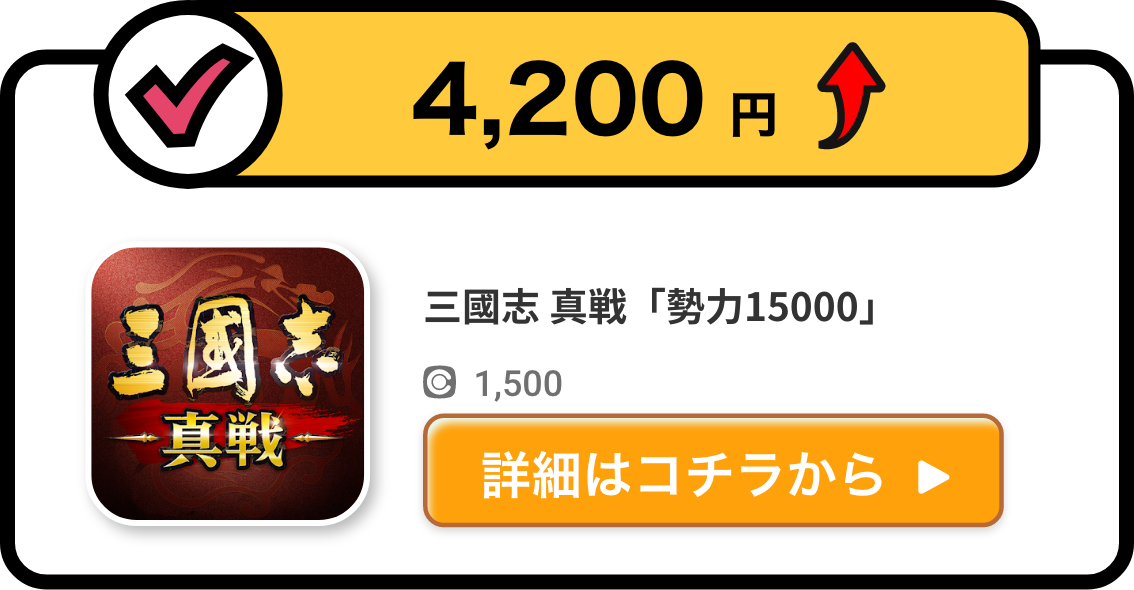 三國志 真戦「勢力15000」