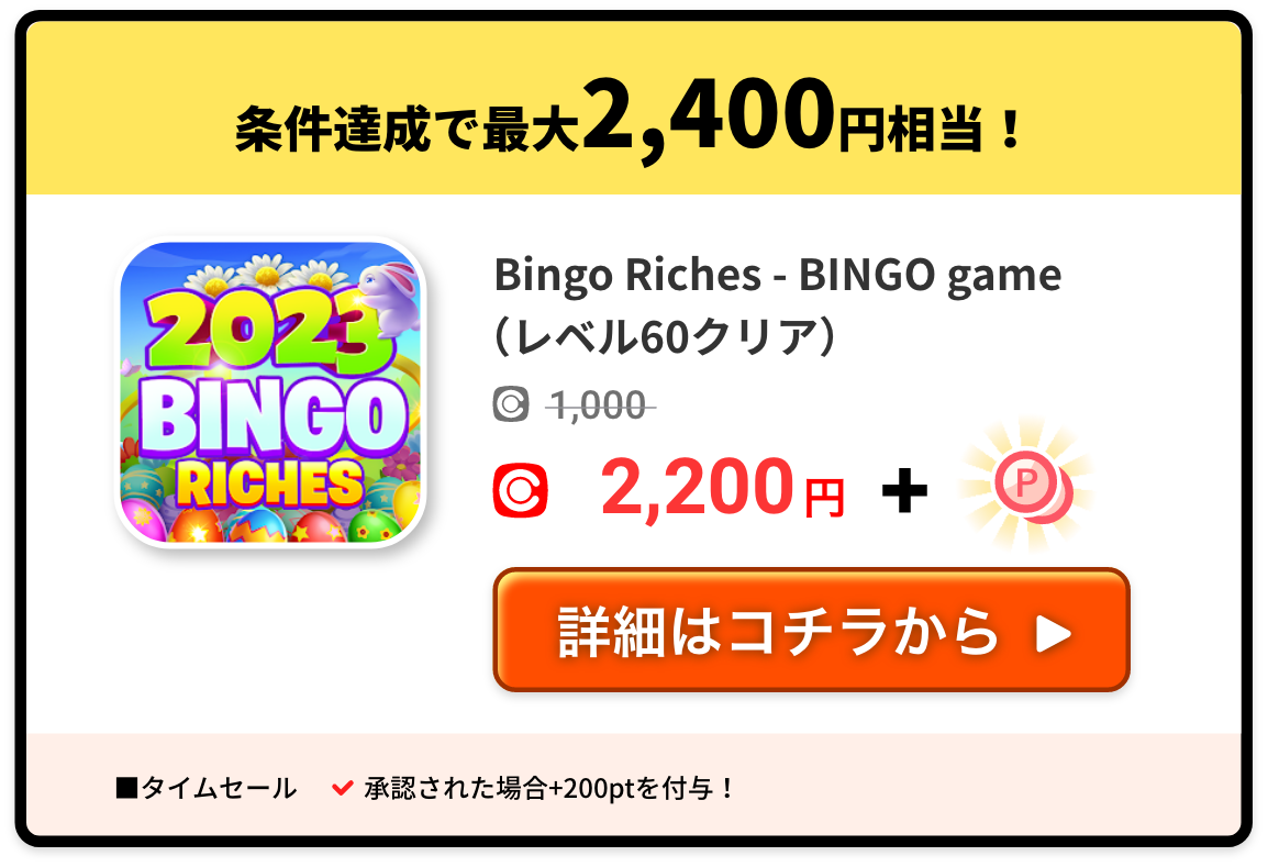 Bingo Riches - BINGO game(レベル60クリア)