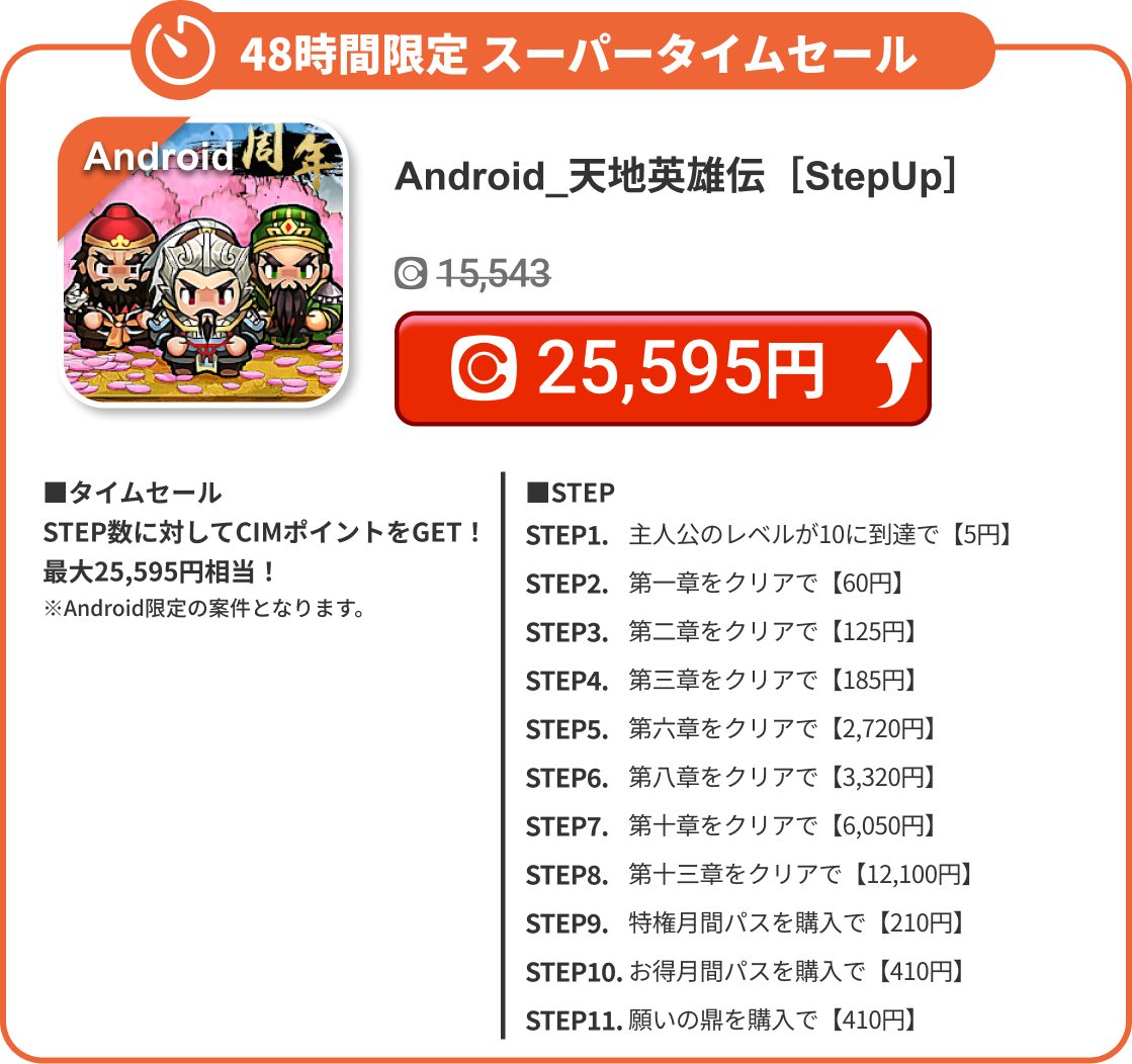 Android_天地英雄伝［StepUp］