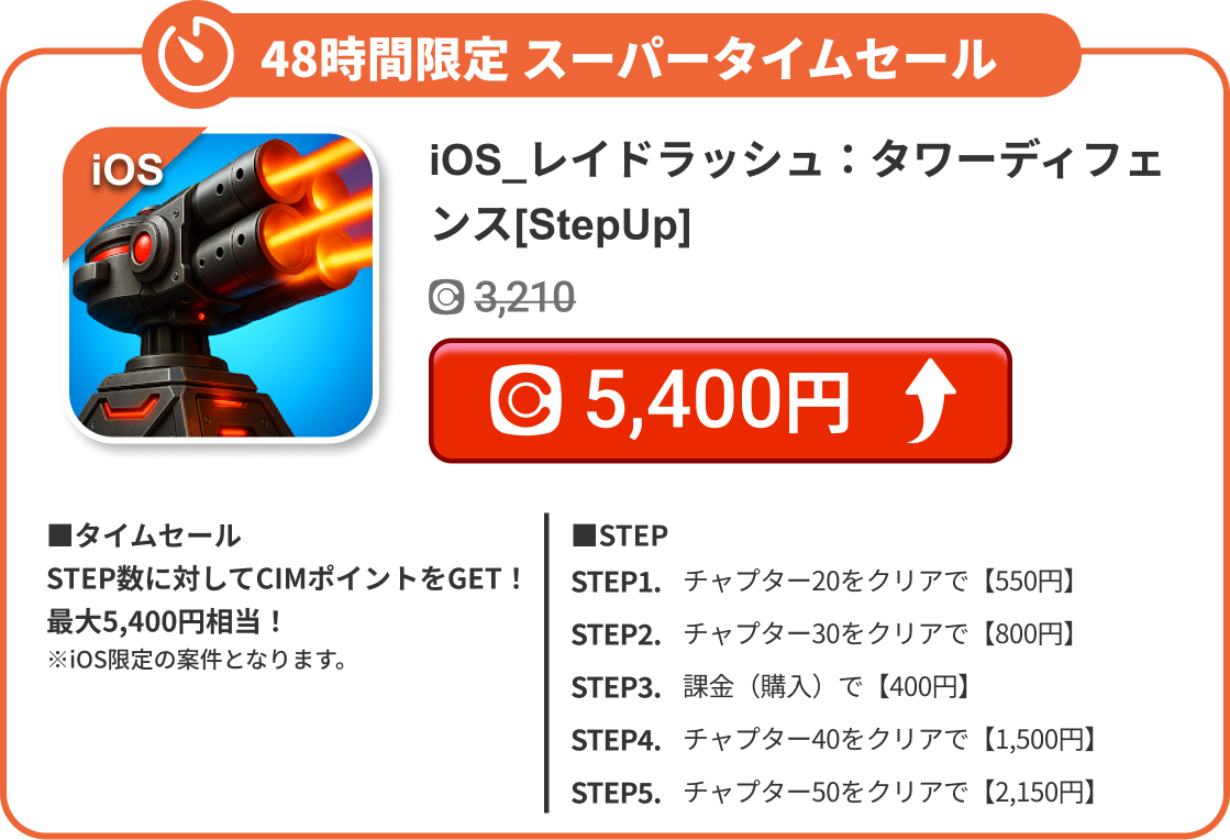 iOS_レイドラッシュ：タワーディフェンス[StepUp]