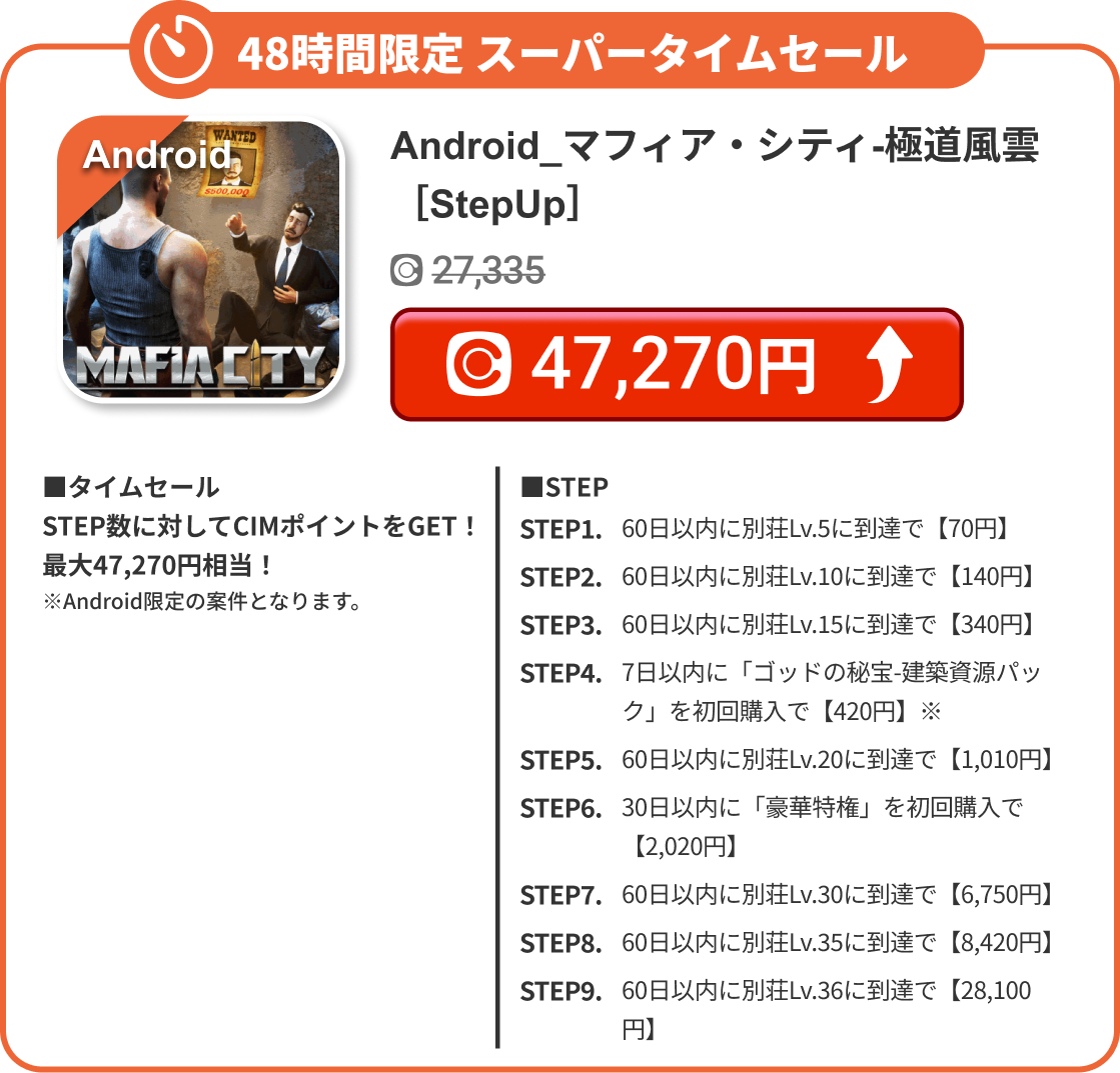 Android_マフィア・シティ-極道風雲［StepUp］