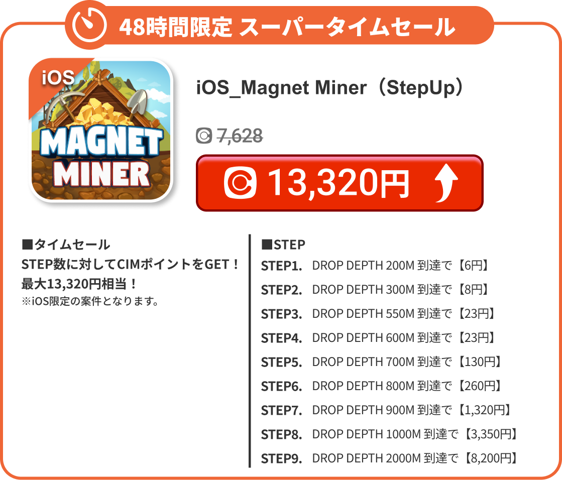 iOS_Magnet Miner（StepUp）