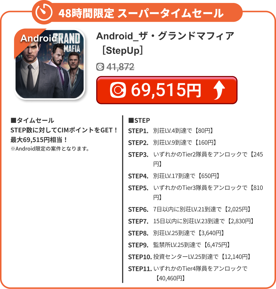 Android_ザ・グランドマフィア［StepUp］