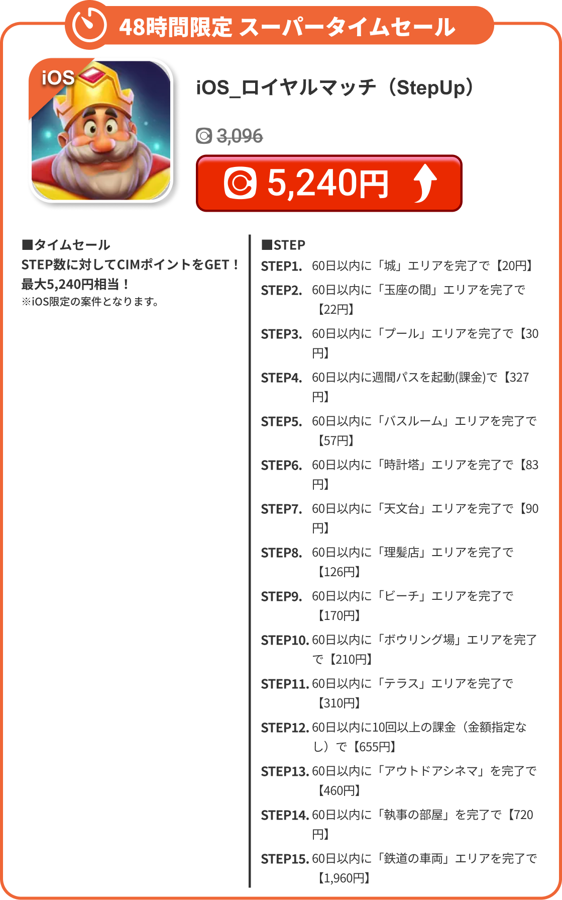 iOS_ロイヤルマッチ（StepUp）