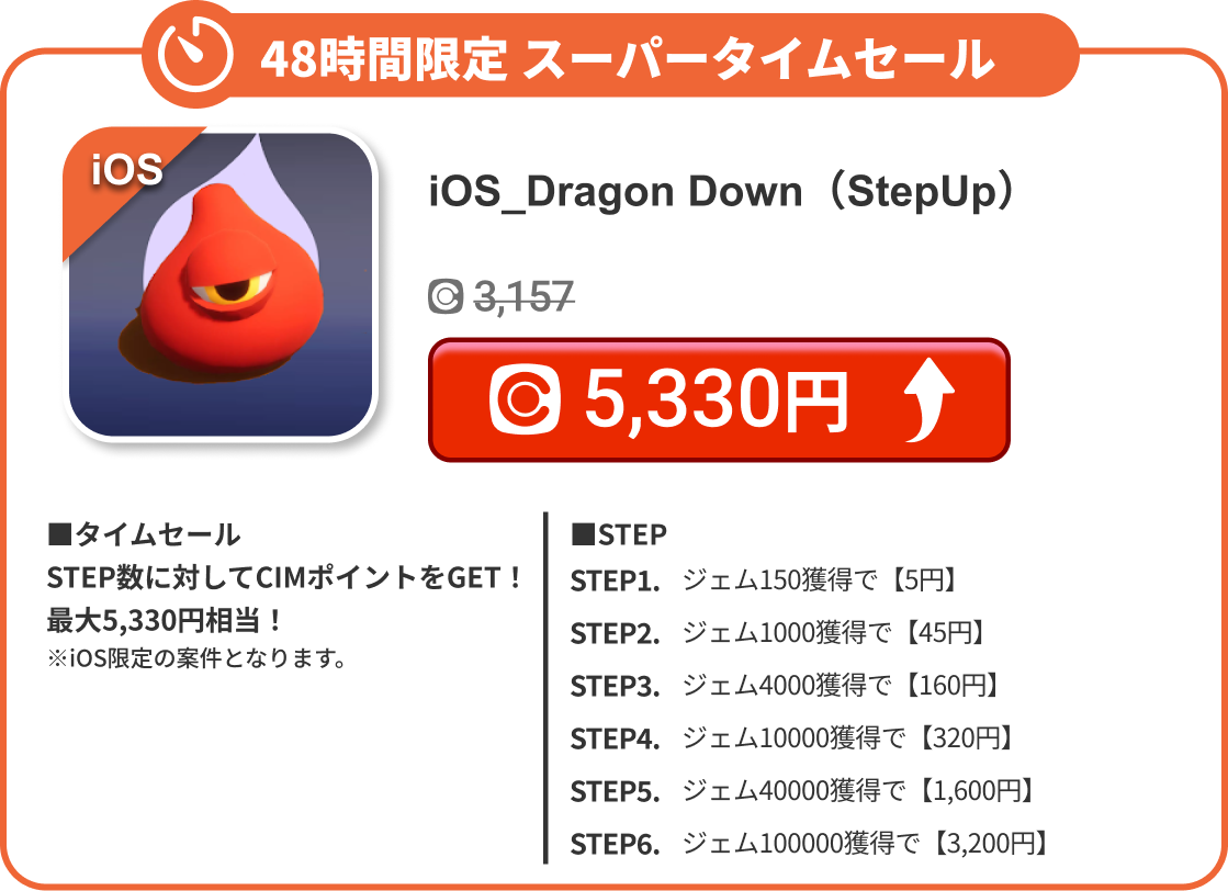 iOS_Dragon Down（StepUp）