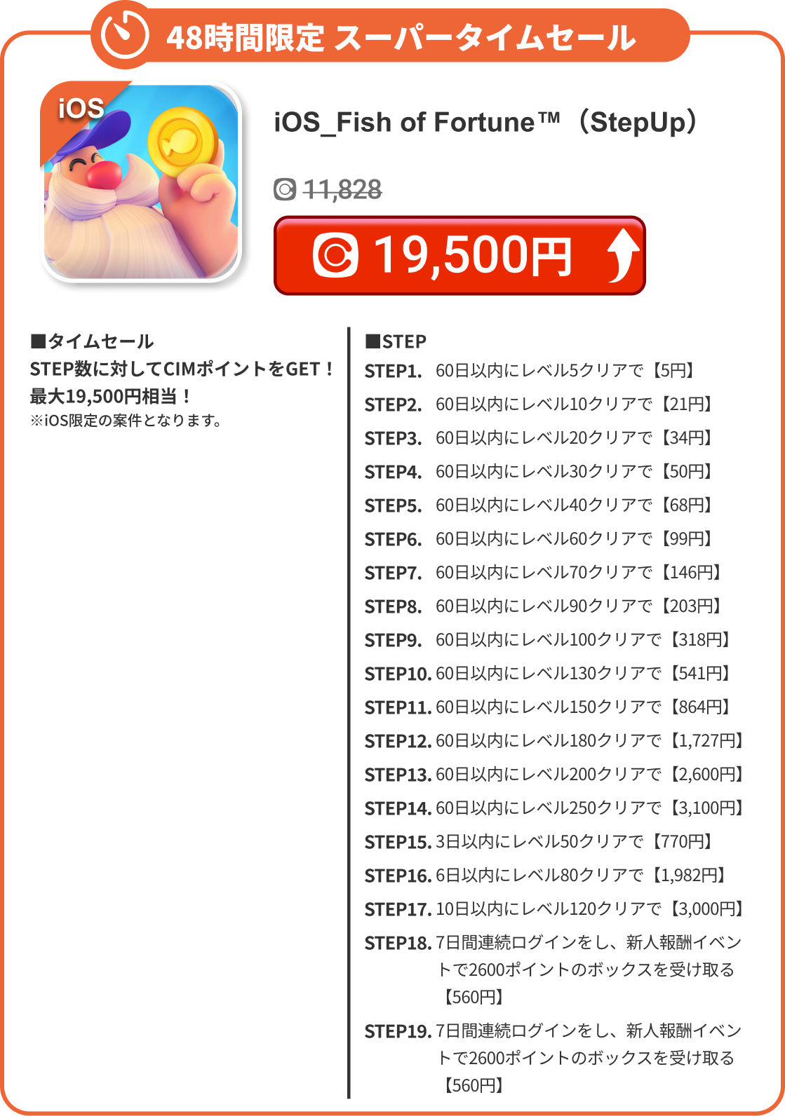 iOS_Fish of Fortune™（StepUp）