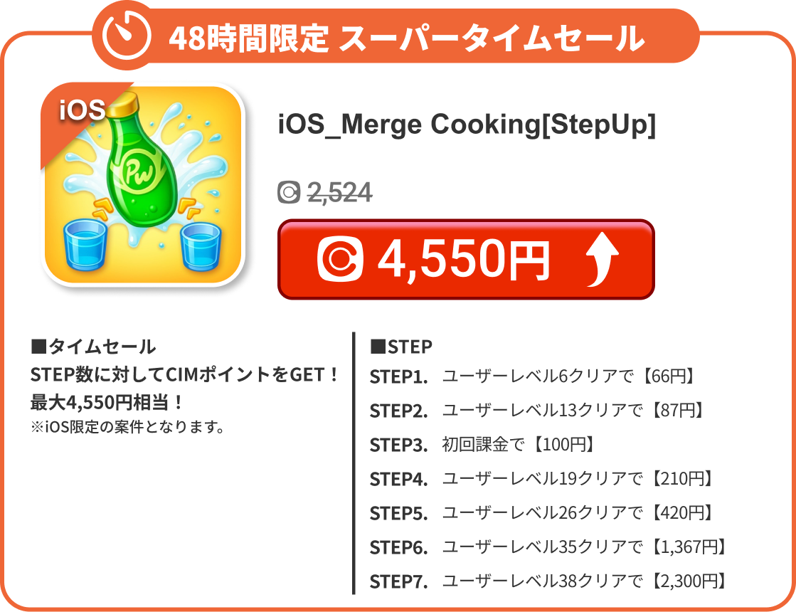 iOS_Merge Cooking[StepUp]
