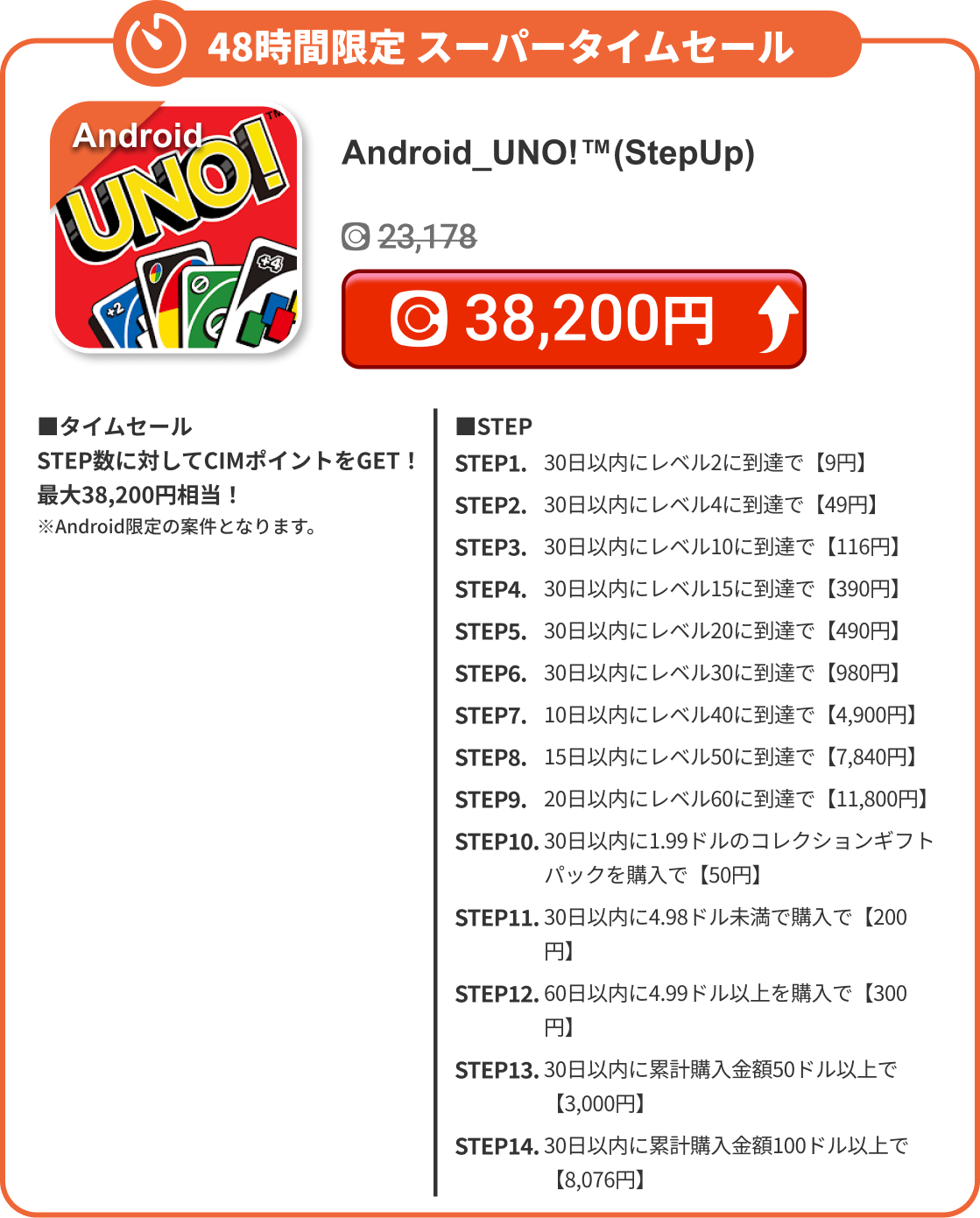 Android_UNO!™(StepUp)
