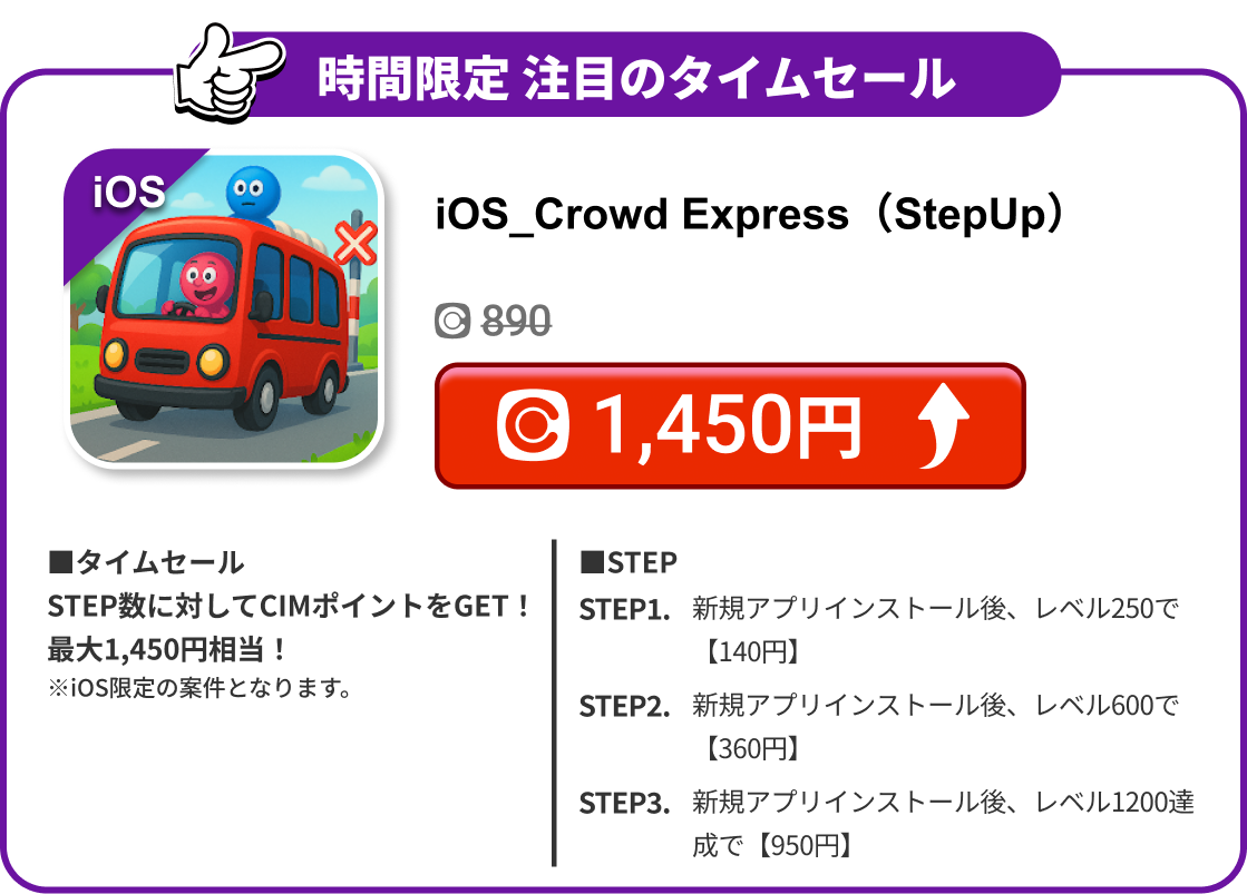 iOS_Crowd Express（StepUp）