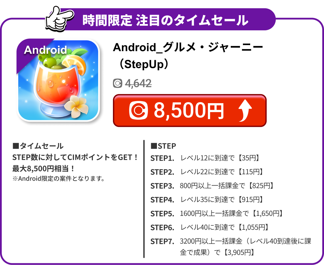 Android_グルメ・ジャーニー（StepUp）