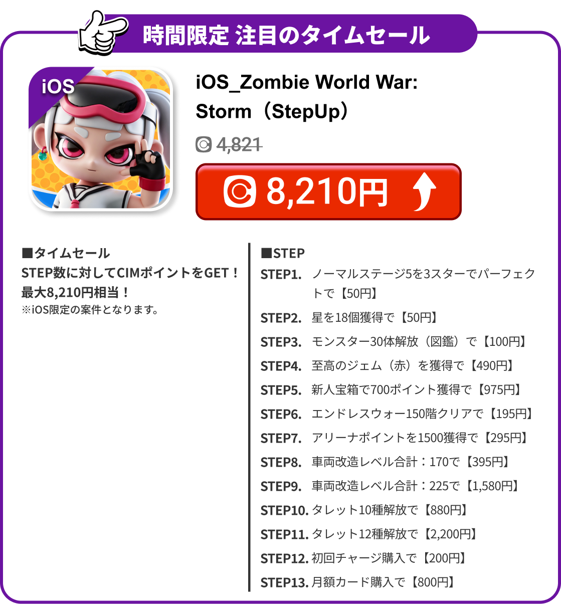 iOS_Zombie World War: Storm（StepUp）
