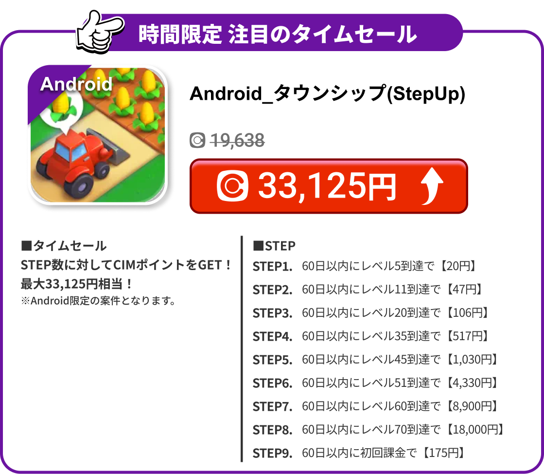 Android_タウンシップ(StepUp)
