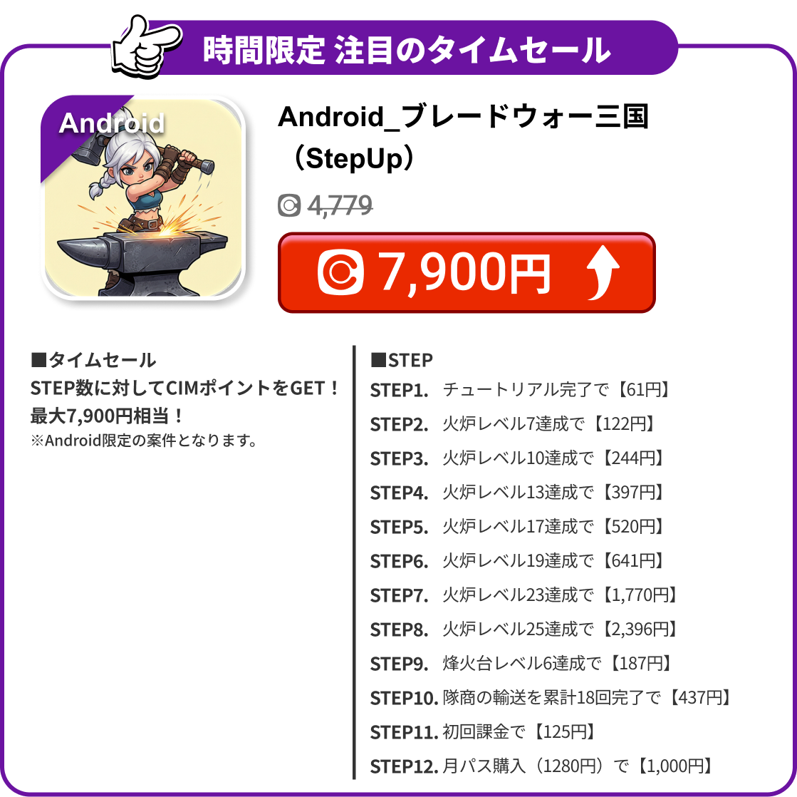 Android_ブレードウォー三国（StepUp）