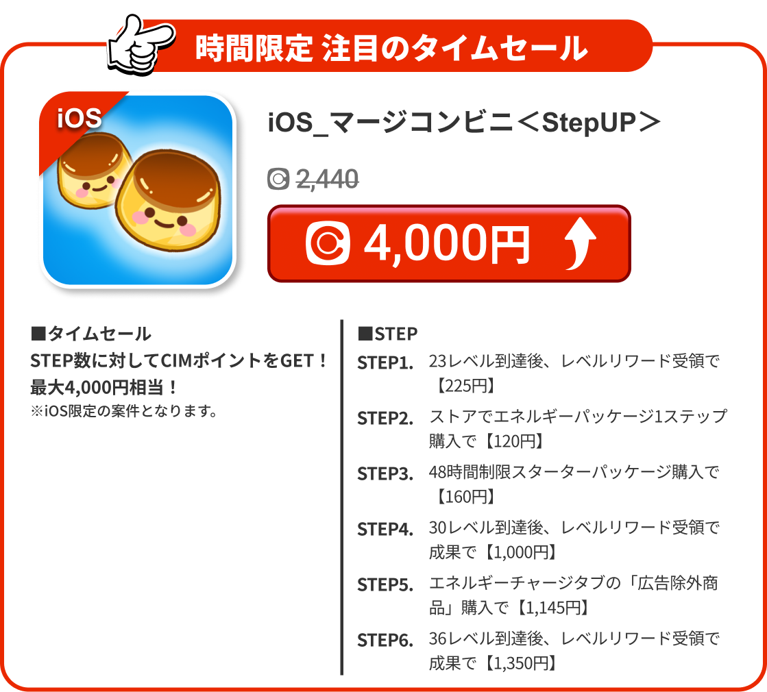 iOS_マージコンビニ＜StepUP＞