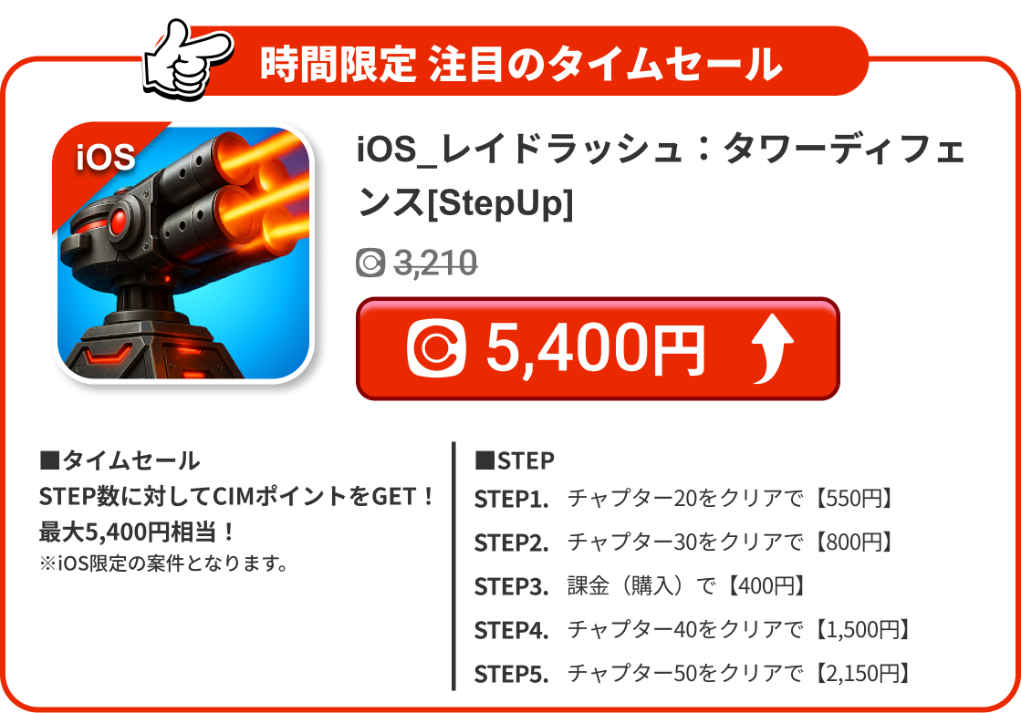 iOS_レイドラッシュ：タワーディフェンス[StepUp]