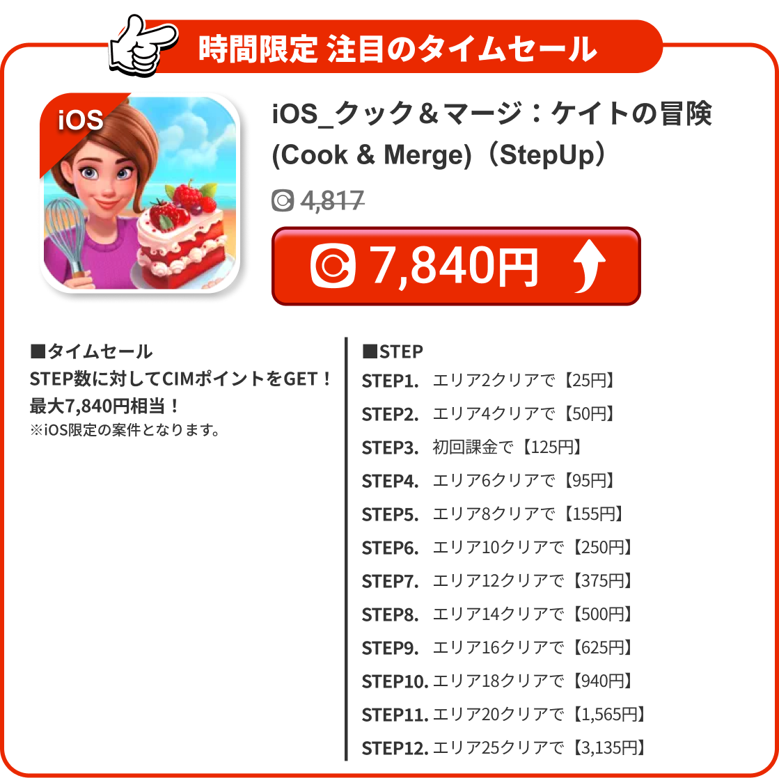 iOS_クック＆マージ：ケイトの冒険 (Cook & Merge)（StepUp）