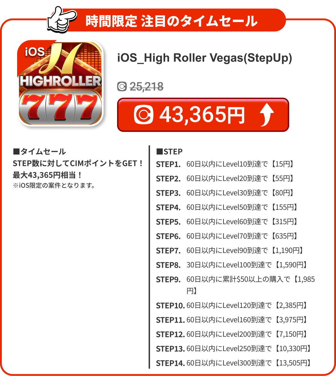 iOS_High Roller Vegas(StepUp)