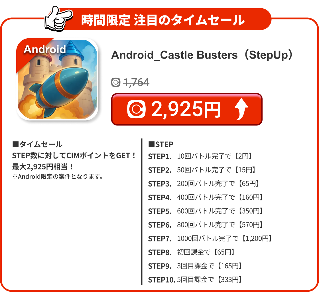 Android_Castle Busters（StepUp）