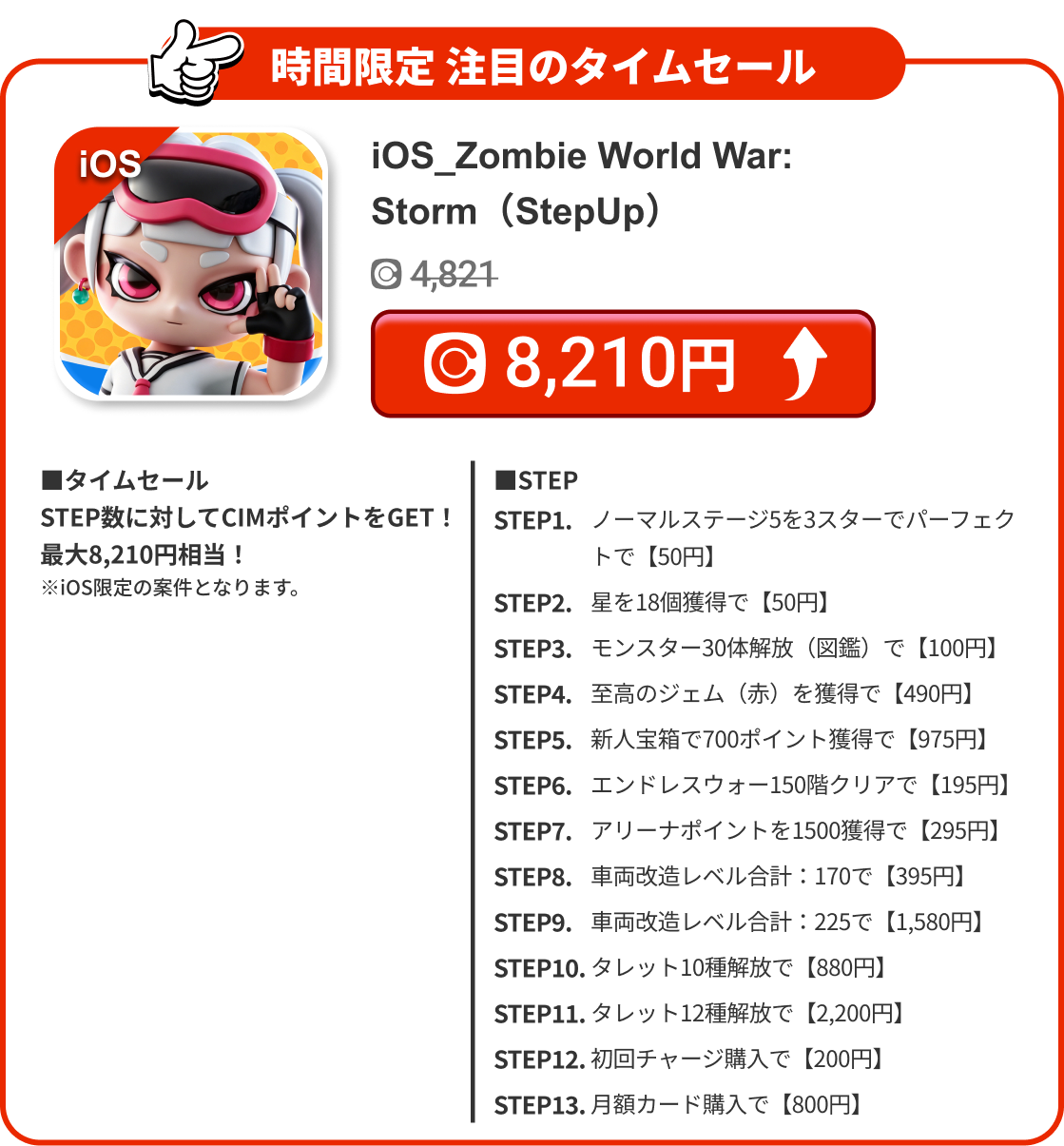 iOS_Zombie World War: Storm（StepUp）