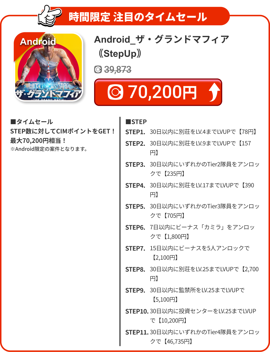 Android_ザ・グランドマフィア｟StepUp｠